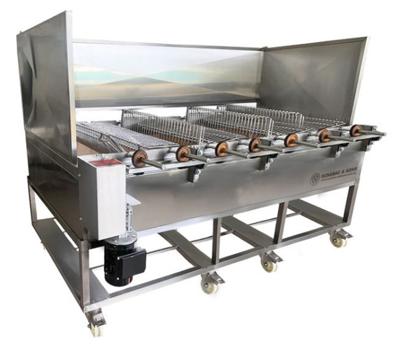 Ozsarac & Sons HO4X7 Large Commercial Charcoal Rotisserie