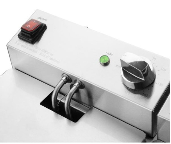 Apuro CU619-A Twin Tank Fryer 2 x 5 Ltr 2 x 2.kW