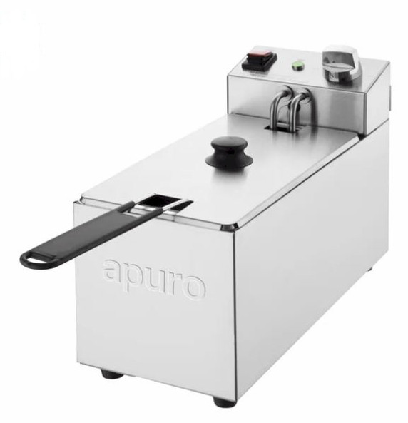 Apuro Single Tank Fryer 3 Ltr 2kW