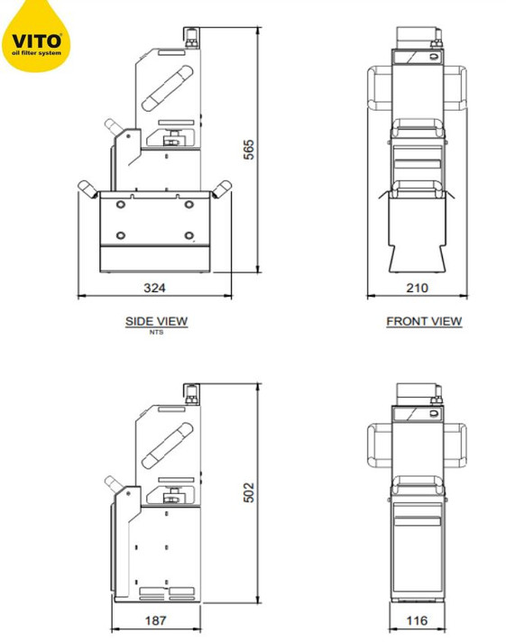 Vito 103204 Vito80 VL Connect Oil Filter System