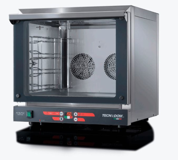 Tecnodom Nerone TDE-4CD/15 4-Tray Commercial Digital Convection Oven