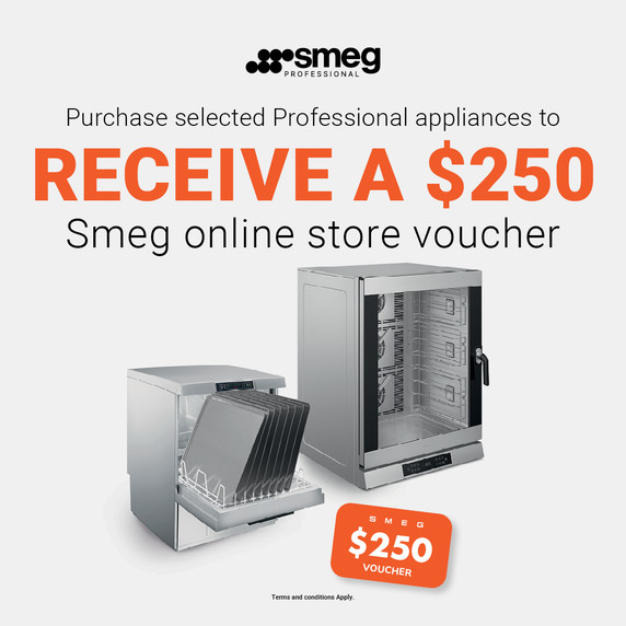 Smeg SPG415MAU Easyline Fully Insulated Underbench Glasswasher - 15 AMP