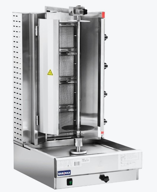 GasMax Semi-automatic 4 Burner NG Kebab Machine KB-4