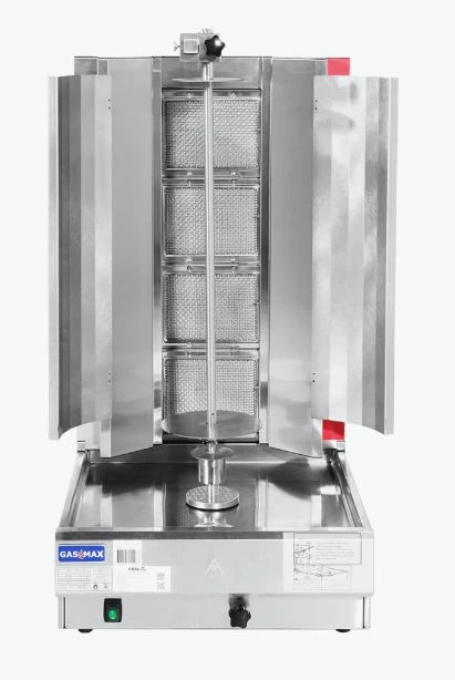 Gasmax KB-4 4 Burner Natural Gas Kebab Machine 45kg | 10A