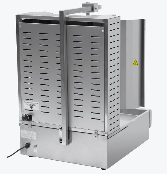 Semi-automatic 3 Burner NG Kebab Machine