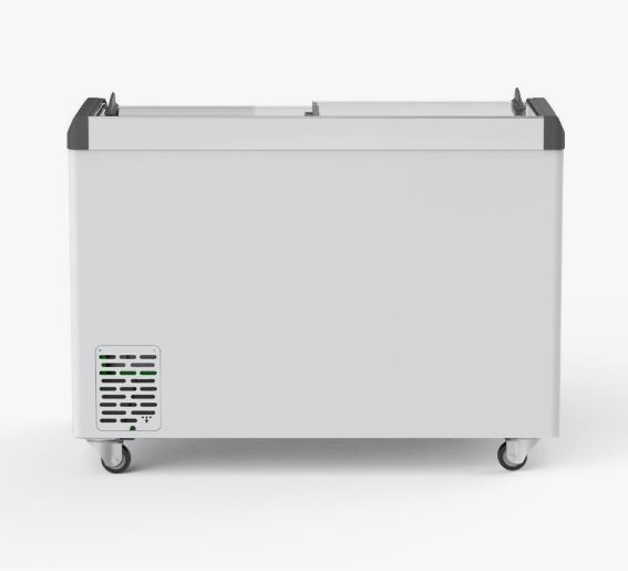 Thermaster Heavy Duty Supermarket Glass Sliding Lid Freezers 406L SD-406K