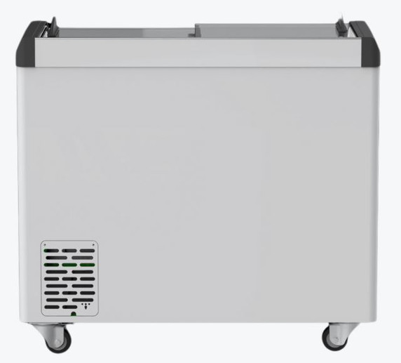 Thermaster Heavy Duty Supermarket Glass Sliding Lid Freezers 306L SD-306K