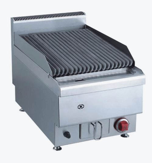 GASMAX Benchtop Gas Lava Rock Grill - JUS-TRH40E
