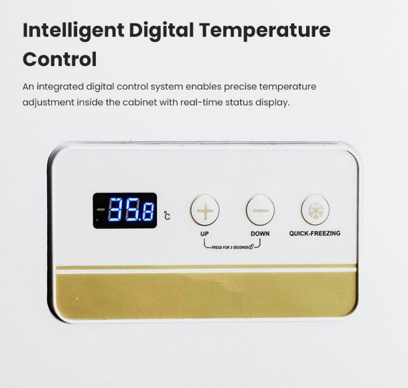 Thermaster BD520F 520L Commercial Chest Freezer with Stainless Steel Lid