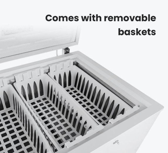 Thermaster BD520F 520L Commercial Chest Freezer with Stainless Steel Lid