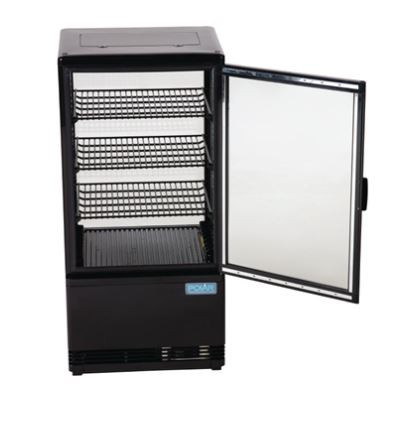Polar  C-Series Energy Efficient Display Fridge 68Ltr Black