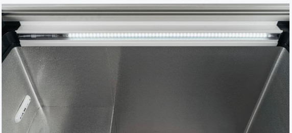 336L Chest Freezer with Flat Glass Sliding Lids - WD336G