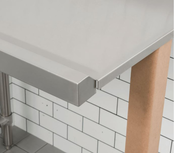 Clean Dish Table with Splashback CDT-900R