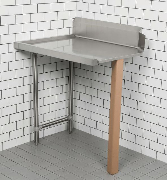 Clean Dish Table with Splashback CDT-600R