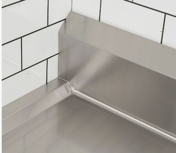 Clean Dish Table with Splashback CDT-600R