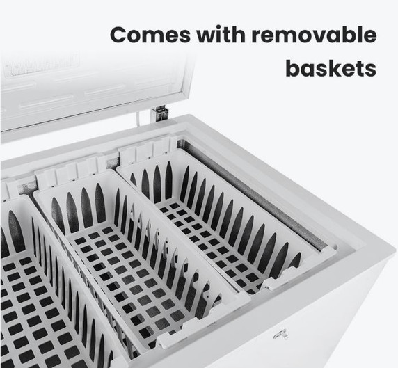 750L Chest Freezer with Stainless Steel Lid