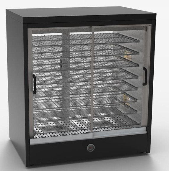 Roband HB200F Heat 'n' Hold Food Warmer Black – Fixed Door