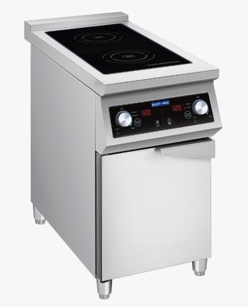 Electmax 700 Series Induction 2-Burner Cooker with Door