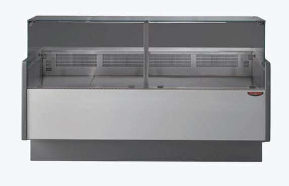 Tecnodom Serie MR9.5 2000mm Wide Deli Display with Storage and Castors - TDMR-0920