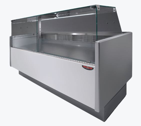 Tecnodom Serie MR9.5 2000mm Wide Deli Display with Storage and Castors - TDMR-0920