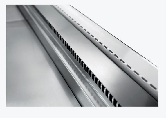 Tecnodom Serie MR9.5 2000mm Wide Deli Display with Storage and Castors - TDMR-0920