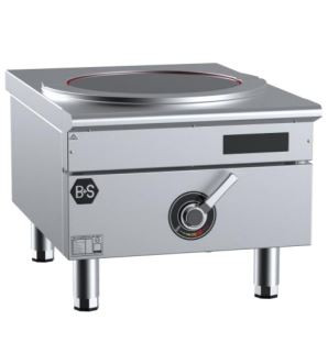 B+S Black Series IN-SP1-12 Single Hole Induction Stock Pot -12 Kilowatt