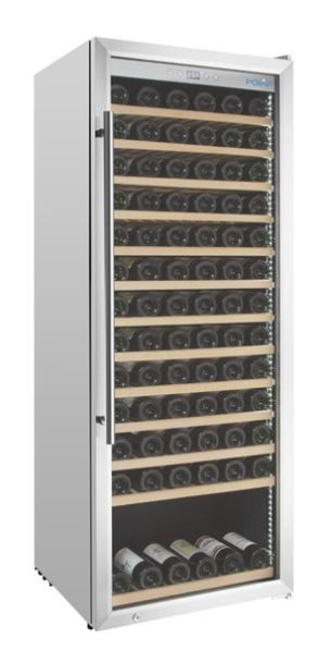 Polar G-Series Single Zone Wine Fridge Stainless Steel 137 bottles