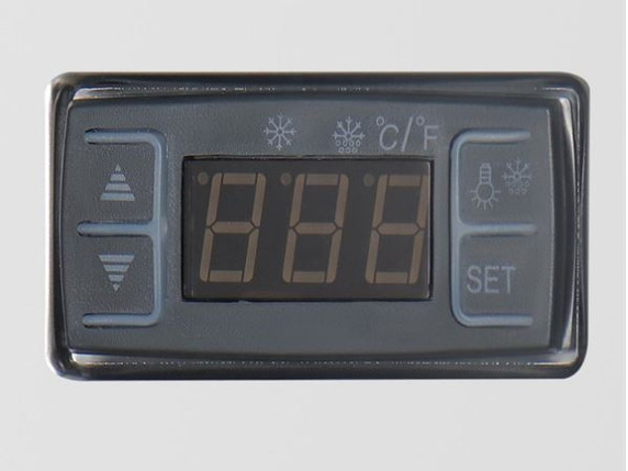 Polar G-Series Counter Display Merchandiser Square Glass - 160Ltr