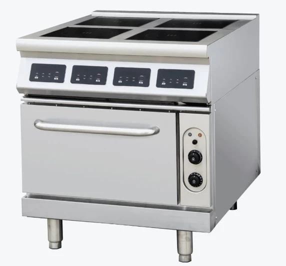 ElectMax IC9-4B 4 Zone Commercial Induction Cooker & Convection Oven | 415V