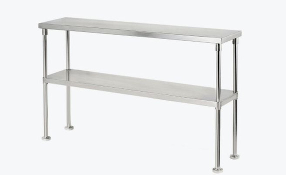 Double Tier 400mm Deep Workbench Overshelf 750mm High WBO2-1500-400