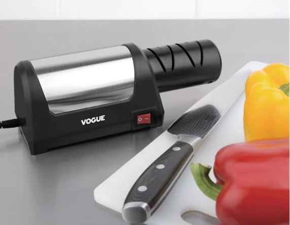 Vogue GD232-A Electric Knife Sharpener (Diamond & Ceramic Wheels)