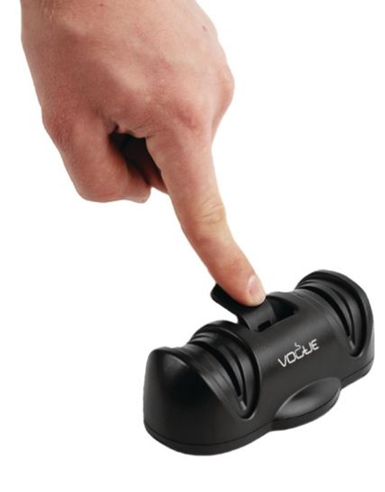 Vogue GJ518 Manual 2 Stage Knife Sharpener with Suction Base