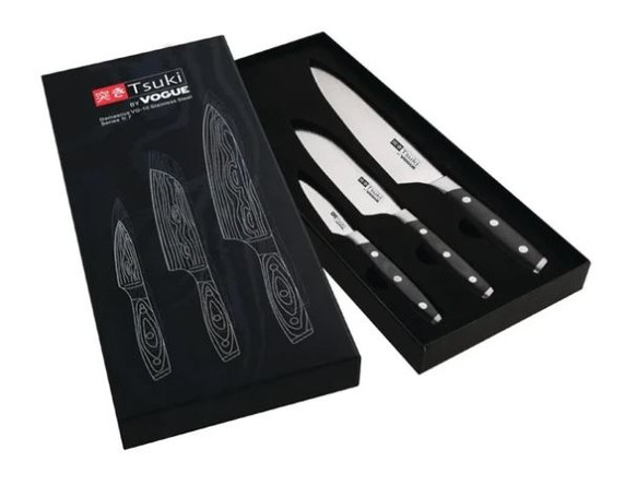Vogue CR403 Tsuki 3 Piece Series 7 Knife Gift Set