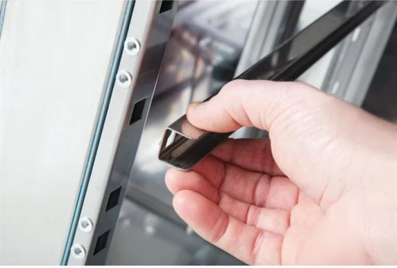 Polar CT395-A U-Series Four Door Refrigerated Gastronorm Saladette Counter