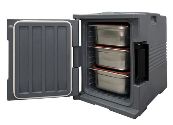 Vogue DX993 86L Front-Loading Heavy-Duty Thermal Food Transport Box