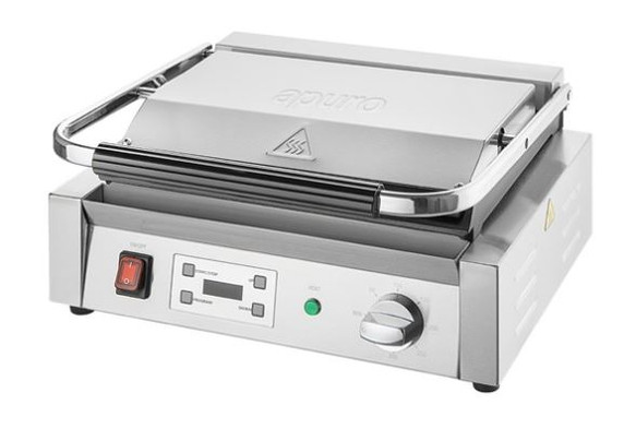 Apuro CU609-A Extra Large Contact Grill Ribbed & Flat Plate