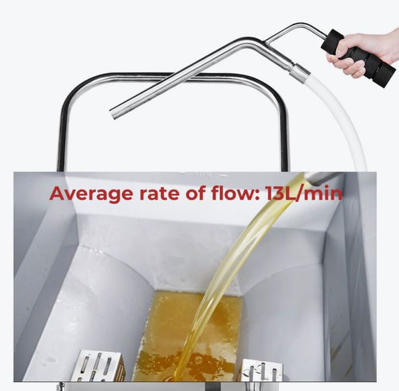 FryMax EOF-42 42L Commercial Electric Cooking Oil Filtration Machine
