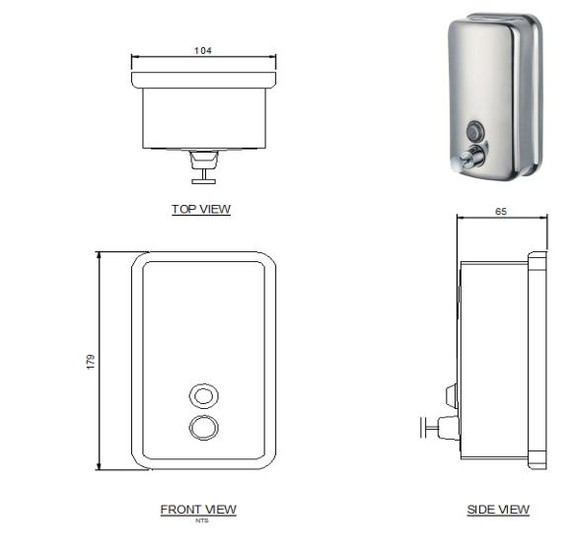 Jetstream JET7000 Soap Dispenser