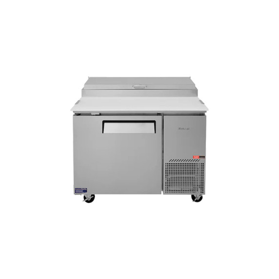 Turbo Air CTPR-44SD 1 Door Solid Pizza Prep Fridge Turbo Air CTPR-44SD 1 Door Solid Pizza Prep Fridge