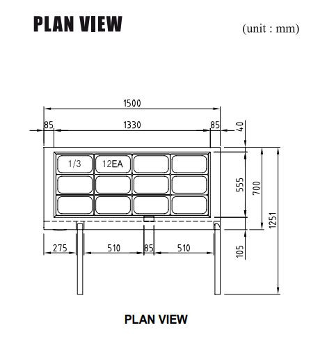Turbo Air KSR15-2-N 2 Door Undercounter Salad Prep Fridge