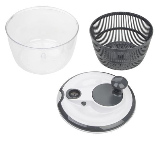 Vogue HW011 Salad Spinner Black - 4.5Ltr