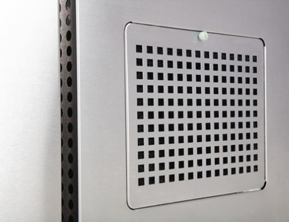 Polar U065-A U-Series Triple Door Counter Fridge with Upstand - 417Ltr