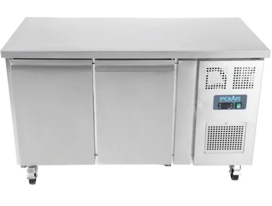 UA047-A U-Series 2-Door Counter Fridge 282L | 40°C Tropical