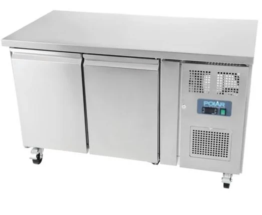 UA047-A U-Series 2-Door Counter Fridge 282L | 40°C Tropical