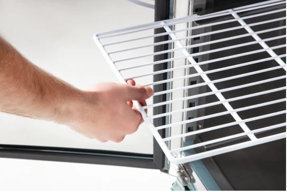 UA047-A U-Series 2-Door Counter Fridge 282L | 40°C Tropical