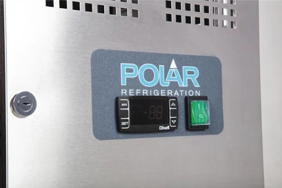 UA047-A U-Series 2-Door Counter Fridge 282L | 40°C Tropical