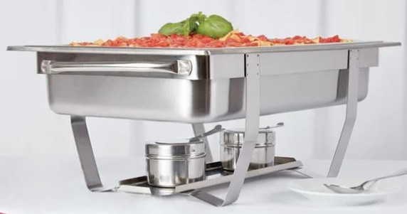 Olympia S299 Milan Chafer Set Four Pack GN 1/1 9Ltr