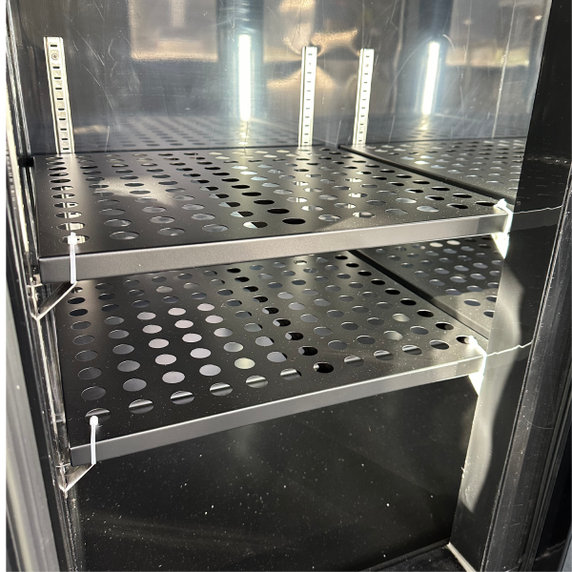 Exquisite UBC570 Two Swing Doors Backbar Display Refrigerator 570 L