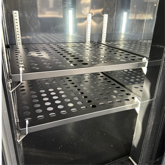 Exquisite UBC570 Three Swing Doors Backbar Display Refrigerator 570 L