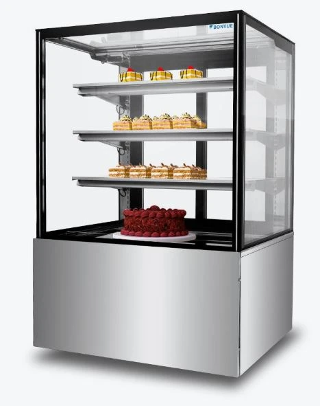 Bonvue SF830V 560L Commercial Vertical Refrigerated Cake Display (900mm Wide)